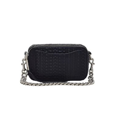 THE DTM MONOGRAM LEATHER SNAPSHOT